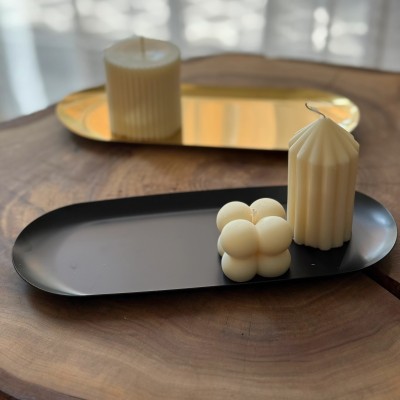 Stalowa Podstawka pod świecę