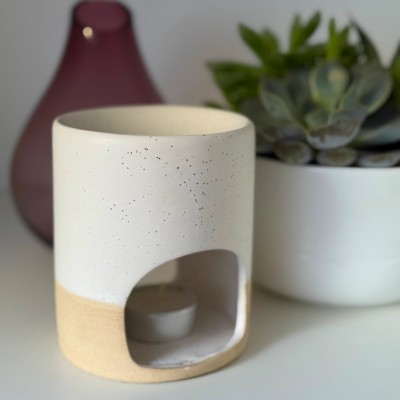 Duży kominek do wosków zapachowych