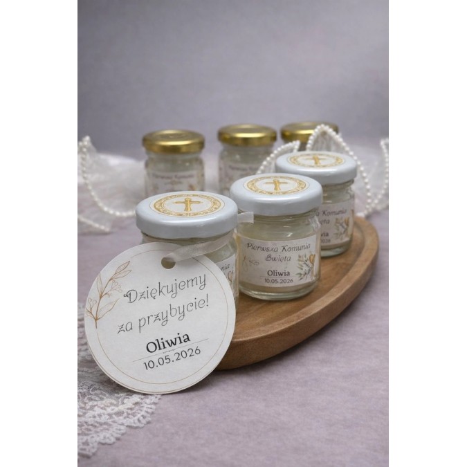 Mini świeca w szkle