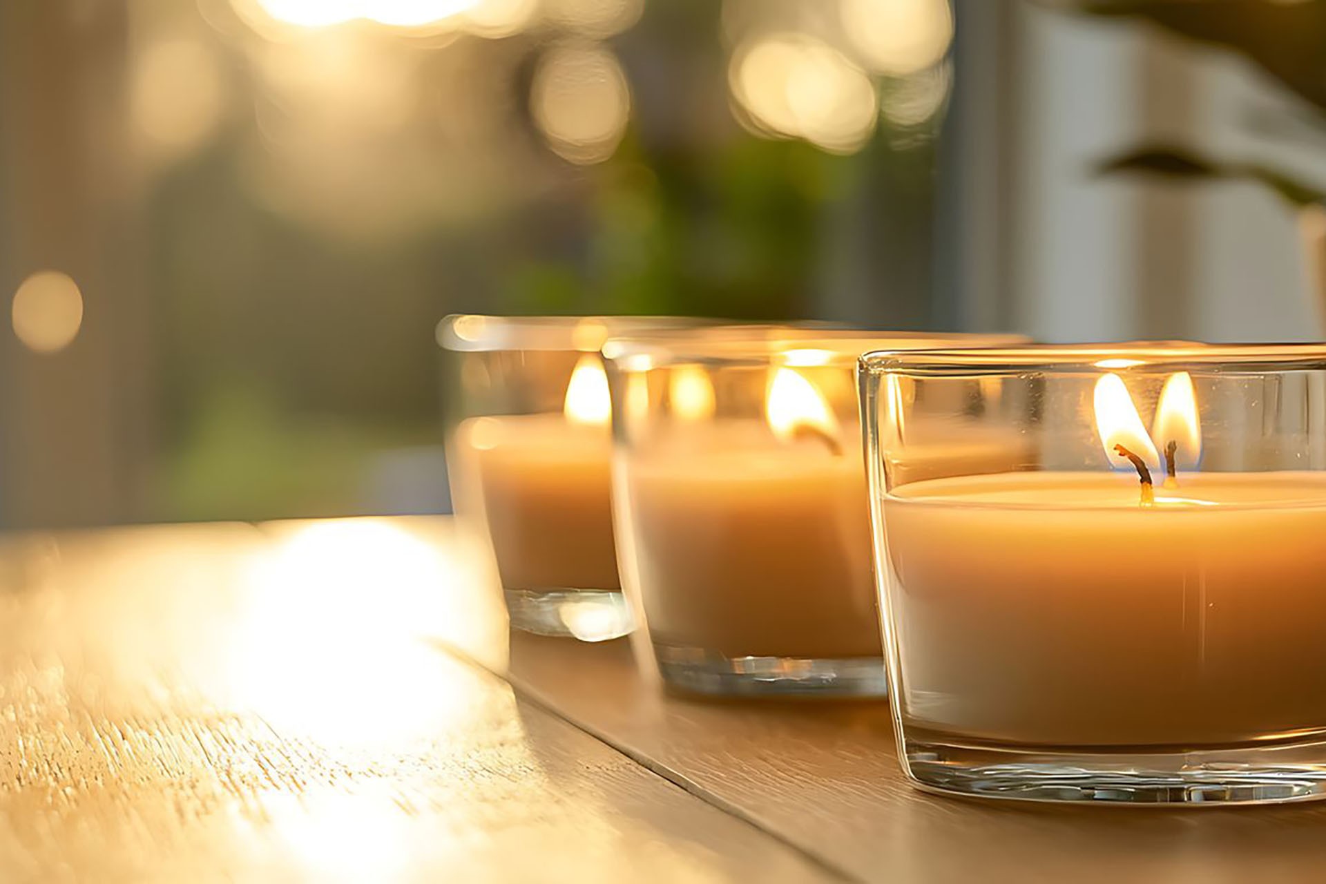 Kojąca natura świec 